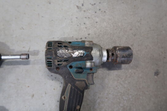 3 stk. akku håndværktøj MAKITA DTD154, DTW300 m.fl.