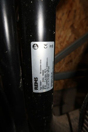 Elektronisk skylle- og trykprøvningsenhed REMS Multi-Push SLW Sæt