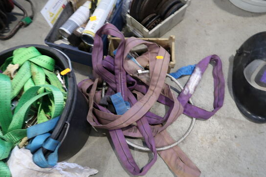 Div. Løftestroppe, værktøj m.m.