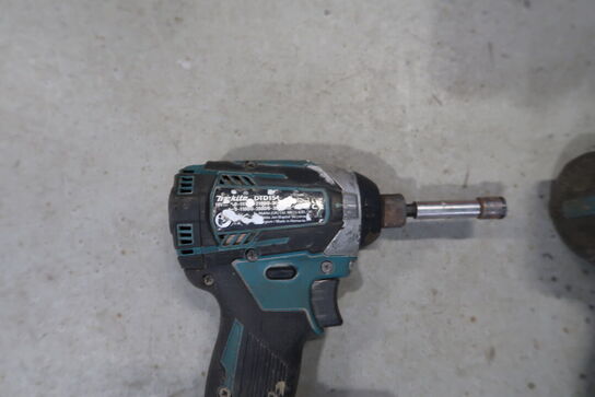 3 stk. akku håndværktøj MAKITA DTD154, DTW300 m.fl.