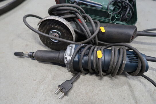 3 stk. håndværktøj BOSCH, METABO