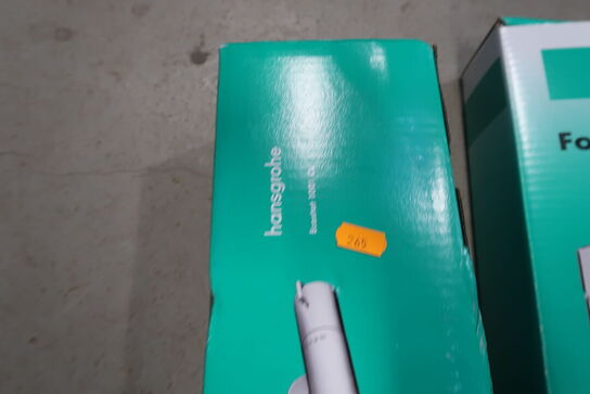 2 stk. blandingsbatterier samt armatur HANSGROHE m.fl.