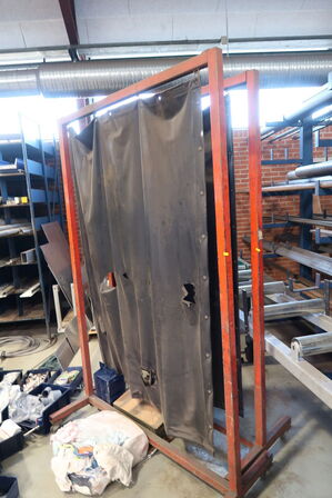 2 stk. svejseforhæng