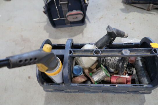 Værktøjstaske med div. Værktøj