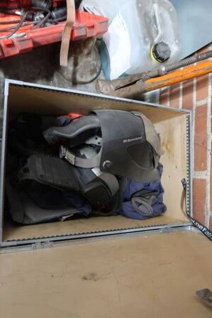 Svejsemaske SPEEDGLAS 3M med div, tilbehør