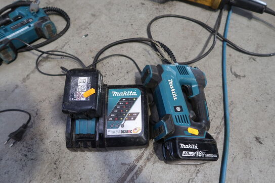 Akku håndværktøj MAKITA DMP180 med 2 stk. batterier og lader