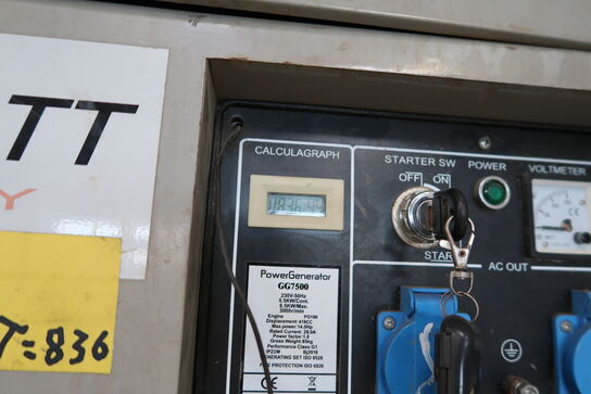 Generator POWERGENERATOR GG7500