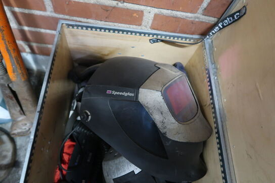 Svejsemaske SPEEDGLAS 3M med div, tilbehør