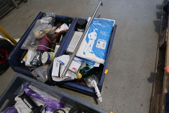 3 stk. kasser med div. Værktøj m.m.