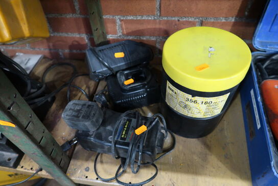 3 stk. lader samt batteri