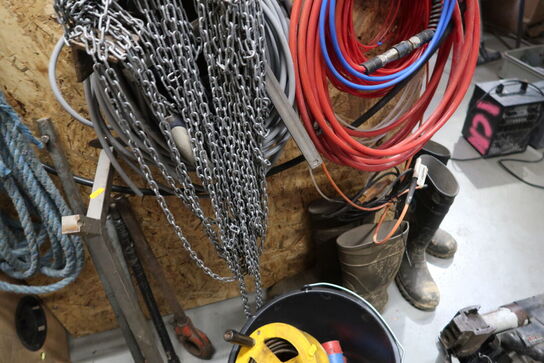 Div. Reb, skruetvinger, kæder m.m.