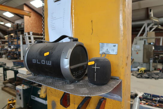 2 stk. højtalere BLOW m.fl.