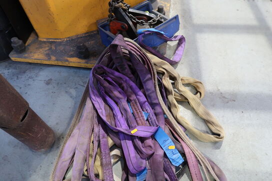 Div. Løftestroppe samt løfteudstyr