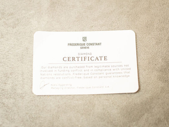 Ur FREDERIQUE CONSTANT Classics Carré 21 mm