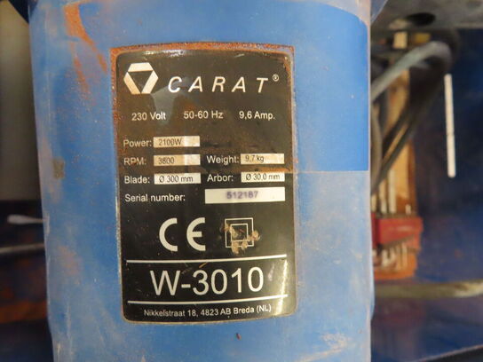 Vægsav CARAT W-3010