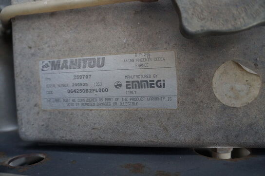 Teleskoplæsser MANITOU MT1840