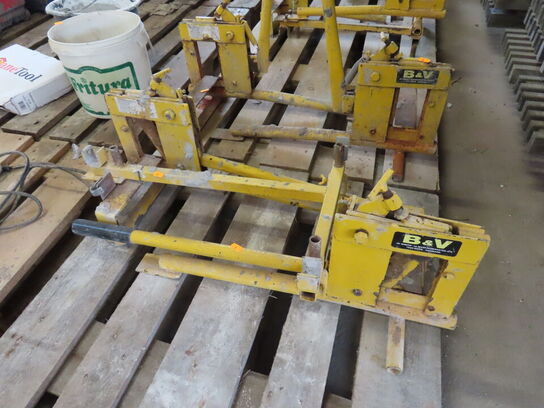 2 stk stenklipper B&V