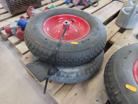 4 stk luftgummihjul RAVENDO