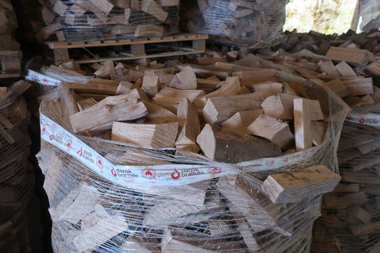 1,15 kbm. Brænde af bøg 