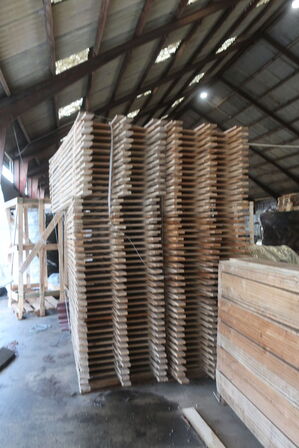 Træ til bygning af brændetårne