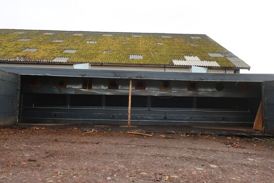 Tørreovn 40' uden fyr, med styreboks