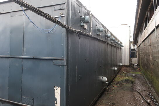 Tørreovn 40' uden fyr, med styreboks