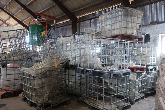 Diverse burer fra palletanke