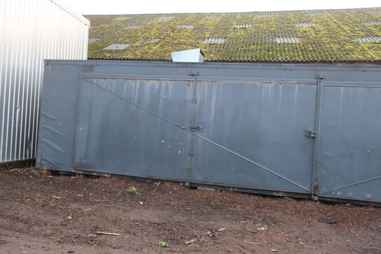 Tørreovn 40' uden fyr, med styreboks