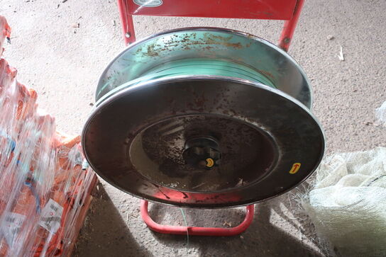 Båndstrammervogn samt båndstrammer