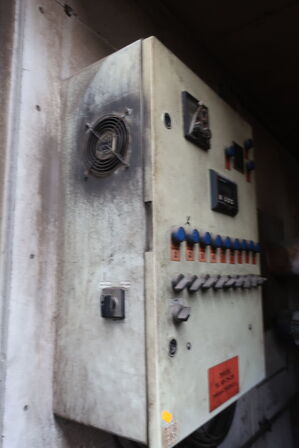 Tørreovn 40' uden fyr, med styreboks