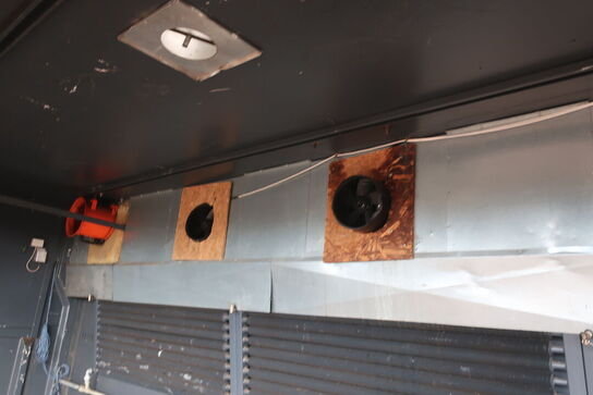 Tørreovn 40' uden fyr, med styreboks