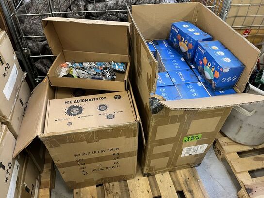 45 stk. cute crab og 14 stk. eleksrisk gel legetøjspistol