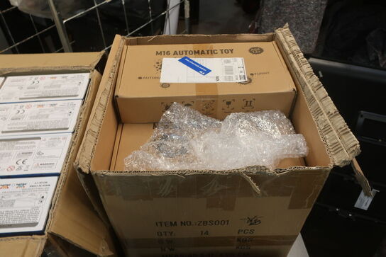 45 stk. cute crab og 14 stk. eleksrisk gel legetøjspistol