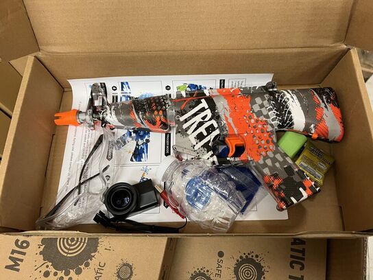 34 stk. elekstrisk gel legetøjspistol 2 slags