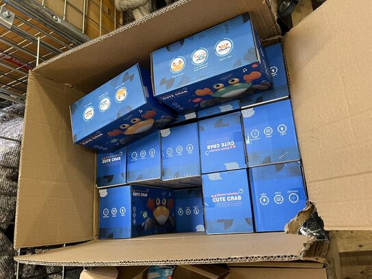 45 stk. cute crab og 14 stk. eleksrisk gel legetøjspistol