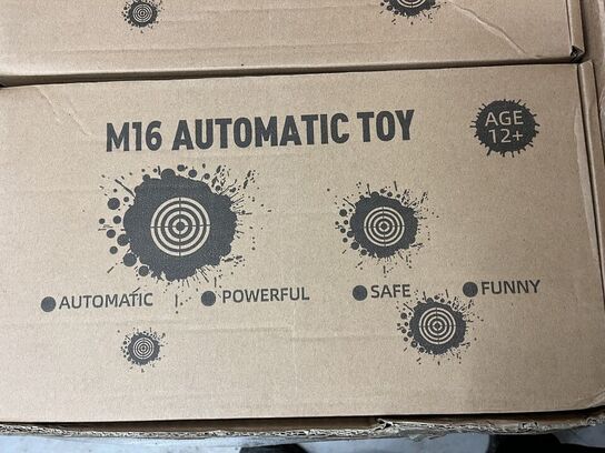 34 stk. elekstrisk gel legetøjspistol 2 slags