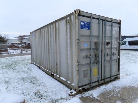 20" container med indbygget el og lys