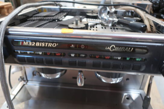 2 stk. espresso maskiner LA CIMBALI M32 Bistro & MONROC "defekte"