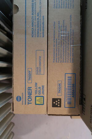 Diverse forbrugsvarer til Konica Minolta printer 