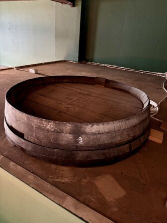 2 stk. Toppe af vintønder - LÆS BESKRIVELSE