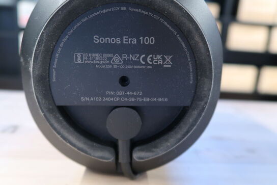 Sonos Era 100 Black højtaler 