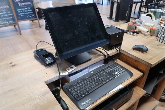 Komplet POS kasseterminal med touchskærm - K3