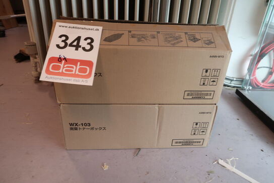 Diverse forbrugsvarer til Konica Minolta printer 