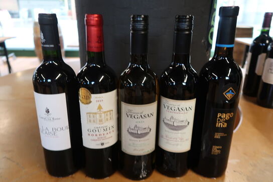 5 flasker vin 