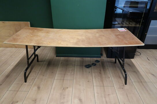 2 stk. Klapborde 180x66 cm 