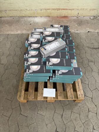 Stort lot med mange spots fra nordlux(ubrugt)
