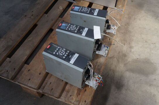 3 stk. Frekvensomformer VLT 