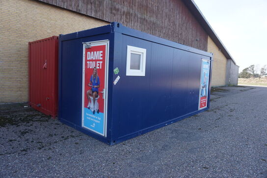 20 fods toilet container