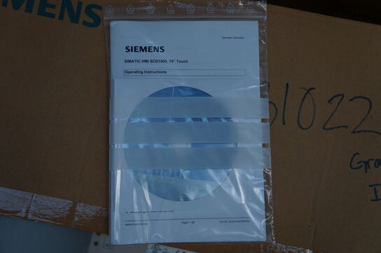 Simatic HMI SCD1900 19 Touch SIEMENS 