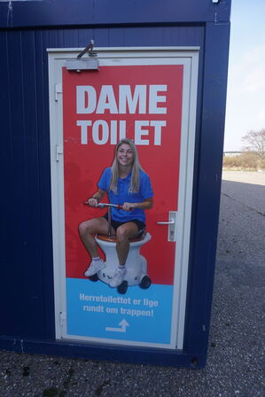 20 fods toilet container